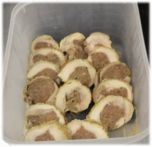 「鶏のガランティーヌ」　「油淋鶏(ユーリンチー)」　「大根のふくめ煮」　「厚揚のそぼろ煮」