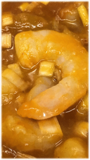 「海老チリソース」　「ベーコンスクランブルエッグ」　「筑前煮」　「八宝菜」　「ウインナー野菜あんかけ」　「オレンジゼリー」　「ヨーグルト＆MIXフルーツ」　