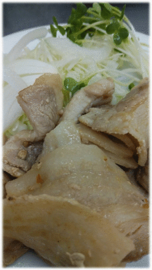 「豚肉の生姜焼」　「牛肉のしぐれ煮」　「キンピラゴボウ」  「ベビーホタテと野菜の味噌炒め」　「キュウリとチクワのナムル風」　「キクラゲの玉子炒め」  「キュウイフルーツ」　「ヨーグルト(ブルーベリー)」　「新潟お祭り屋台の定番お菓子　ポッポ焼き」
