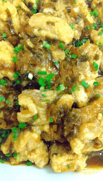 「油淋鶏」 「厚揚げの煮物」 「牛すき煮」 「海老チリ🦐」  「ハンバーグのおろしソース」  「ふきのとう味噌」  「マンゴーゼリー🥭」　　「パイン🍍」